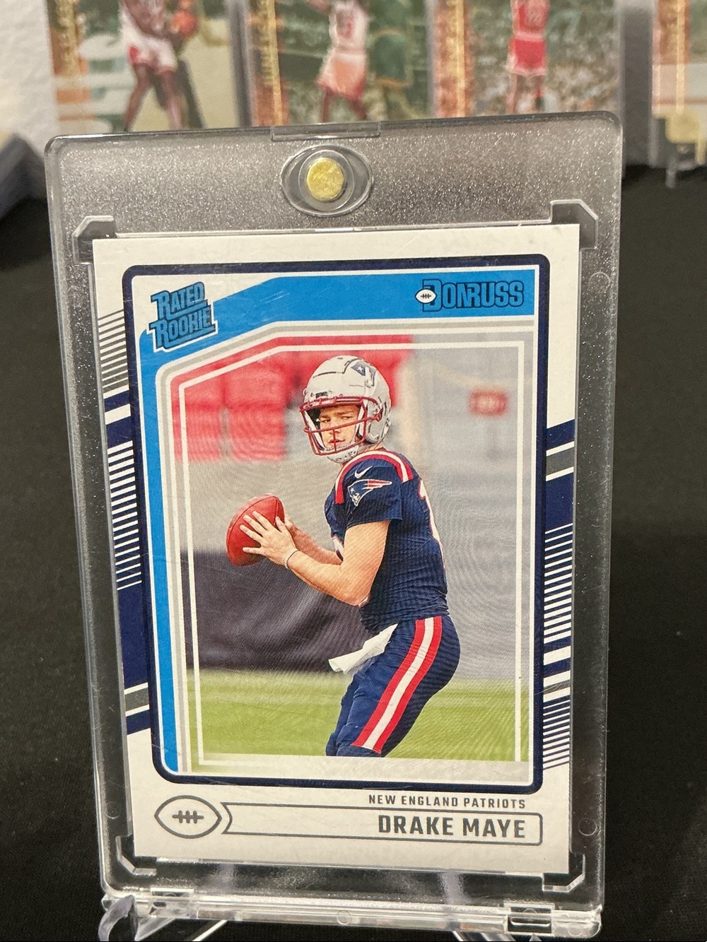 Panini Donruss Football Card - Blue and Red
